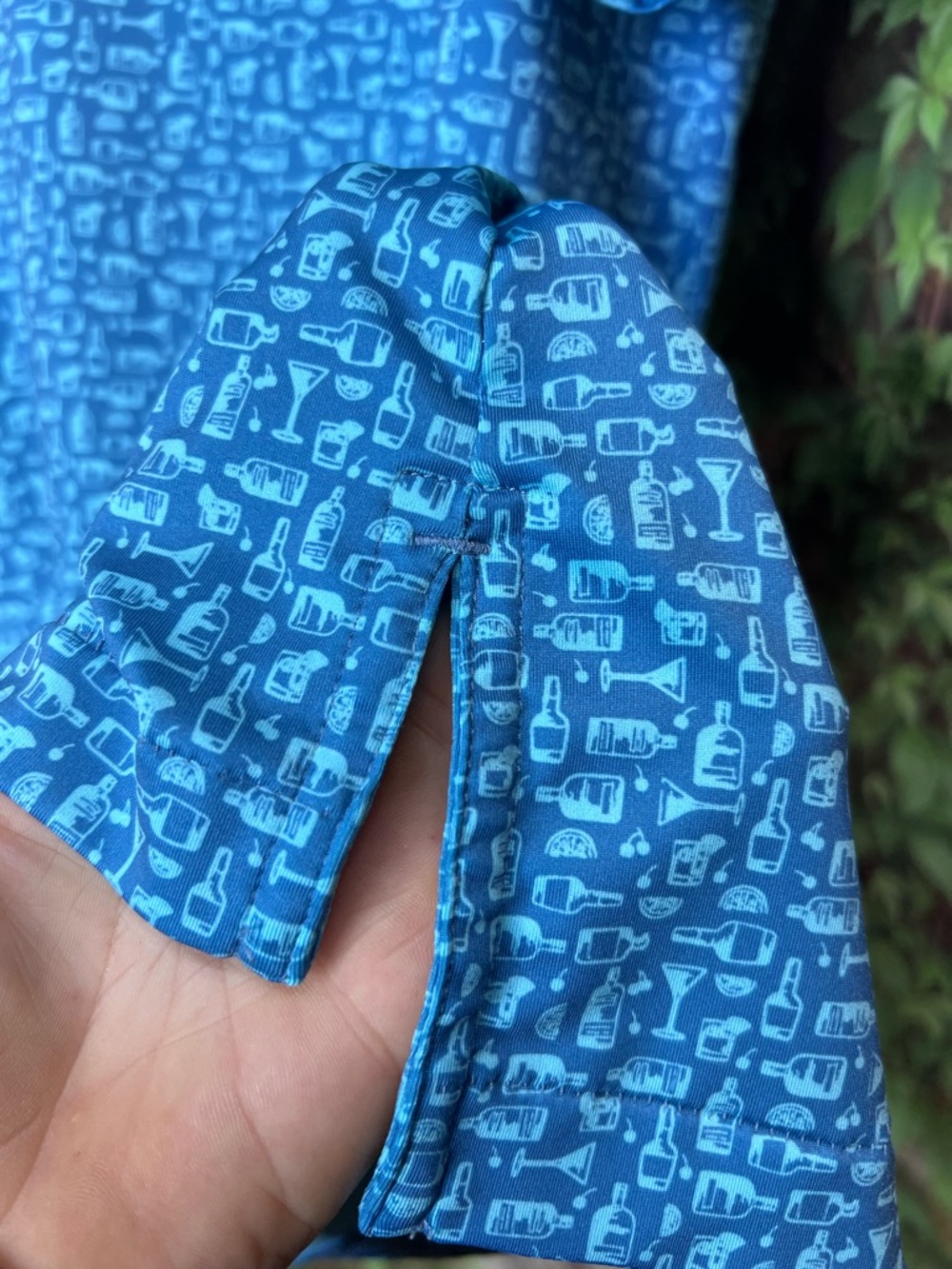 PETER MILLAR Summer Comfort Bourbon Bottle Biltmore Country Club Shirt, M - Picture 6 of 10